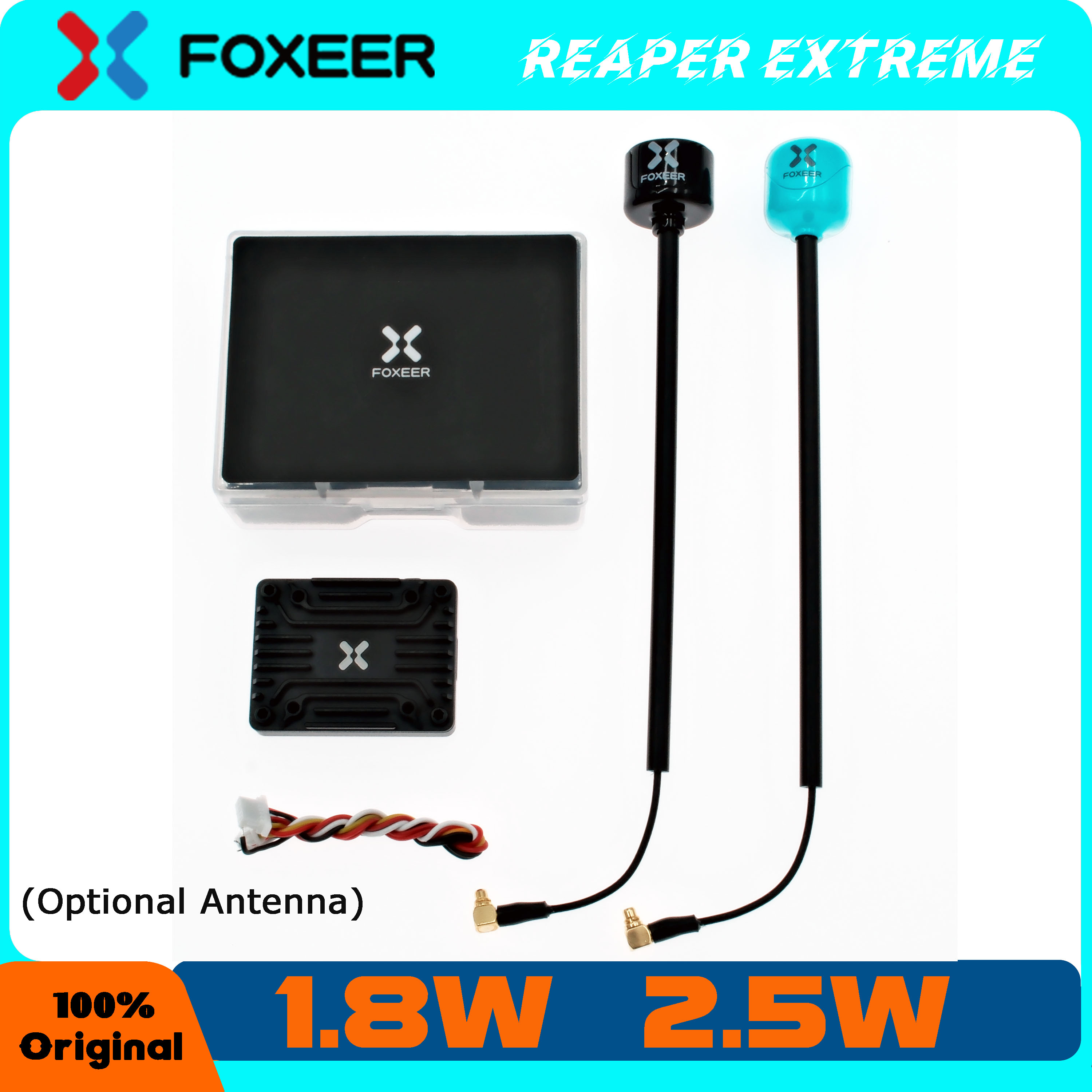 Foxeer Reaper extreme 2,5 w/1, – Foxeer Reaper Extreme 2.5W Vtx Bewertung und Preis